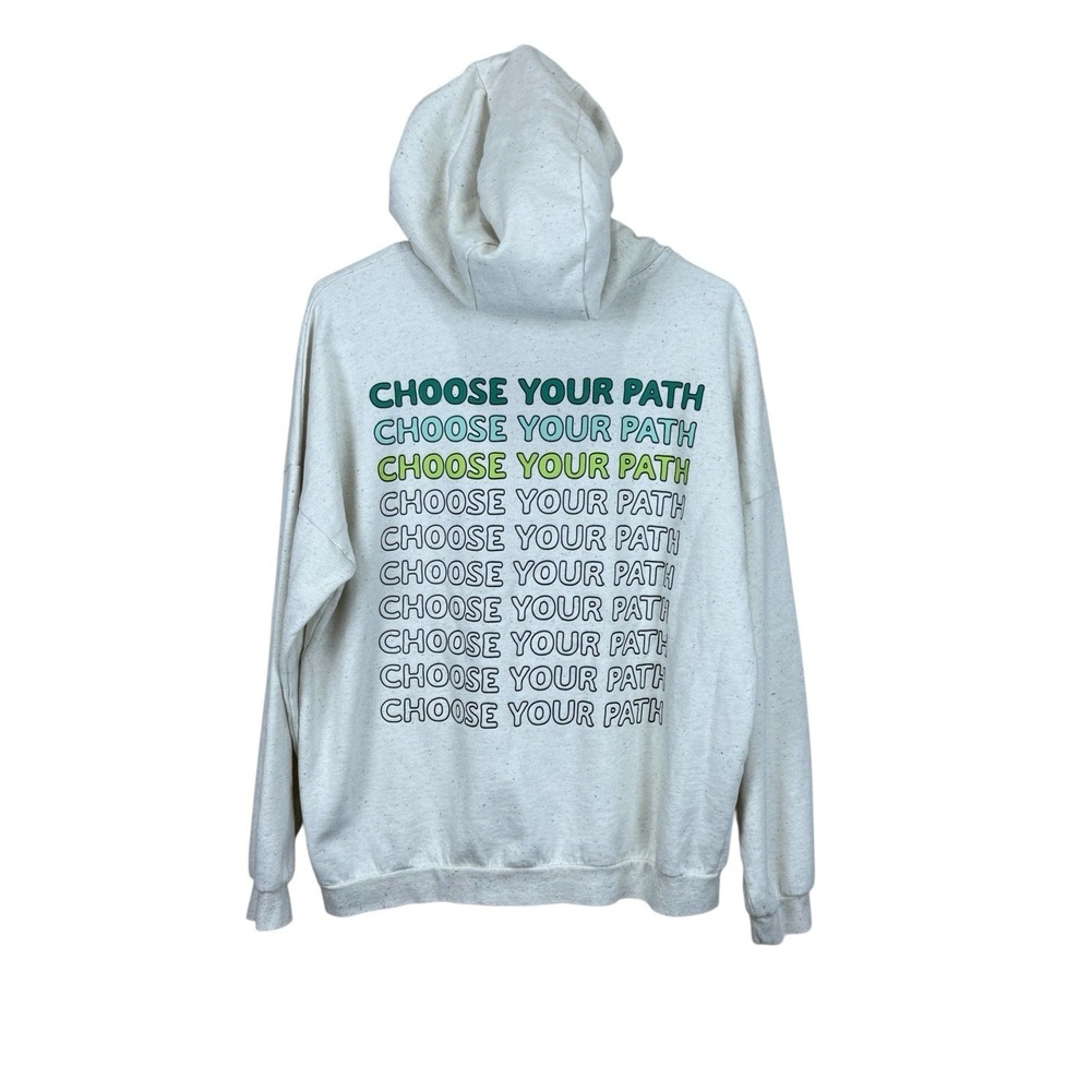 Disney Store Star Wars - Adult Medium Grogu 'Choose Your Path' Full Zip Hoodie